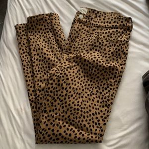 Cheetah jeans